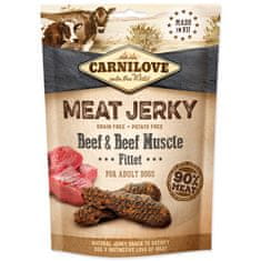 Carnilove CARNILOVE Jerky Snack Beef & Beef Muscle Fillet 100 g