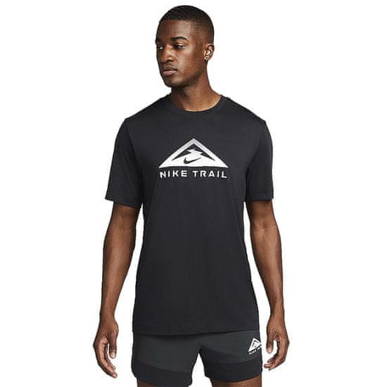 Nike Majice obutev za trening črna U NK DF Tee DB Trail