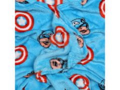 MARVEL COMICS Marvel Kapitan Amerika Moder, velik odeja s kapuco, 120x150 cm 