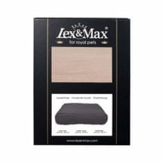 Lex & Max Prof - Kraljevska Pasja Postelja Orange 90x60 - Kraljevska Pasja Postelja