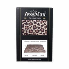 Lex & Max Nairobi - Kraljevska Pasja Postelja Leopard print 90x65 - Kraljevska Pasja Postelja