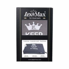 Lex & Max Keep Calm - Kraljevska Pasja Postelja Taupe 90x65 - Kraljevska Pasja Postelja