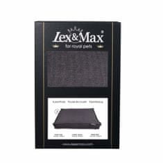 Lex & Max Mick - Kraljevska Pasja Postelja Black 90x65 - Kraljevska Pasja Postelja
