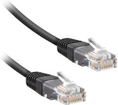 SBS Ekon omrežni kabel, Cat 5e, 1m, siv (ECITLAN5E10GY)