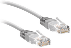 SBS Ekon omrežni kabel, Cat 5e, 2m, svetlo siv (ECITLANX5E20GY)