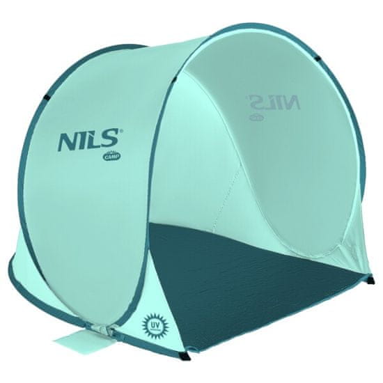 NILLS CAMP samonosilni zložljivi šotor za plažo NC3173 mint