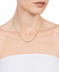 Viceroy Elegantna originalna pozlačena ogrlica 6481C01012