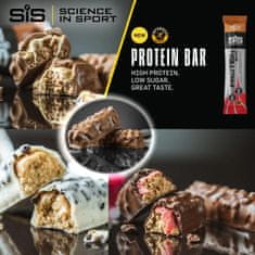SIS Science in sport Protein Bar - 12x64g, proteinska tablica, Piškotki & krema