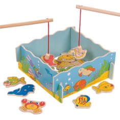 Bigjigs Toys Bigjigs igrače Magnetna riba za lovljenje morja