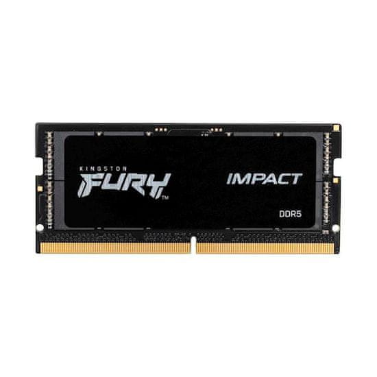 Kingston Fury Impact pomnilnik (RAM), DDR5, 32 GB (2x 16 GB), 6400 MHz, CL38, 1,1 V (KF564S38IBK2-32)