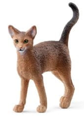 Schleich figura, Abesinska mačka, 6 x 1.5 x 5 cm