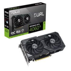 ASUS DUAL GeForce RTX 4060 Ti OC grafična kartica, 8 GB GDDR6 (90YV0J40-M0NA00)