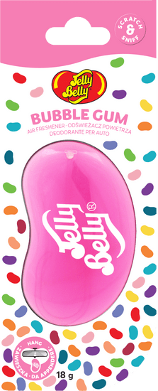 Jelly Belly osvežilec zraka 3D Air Fresh - Bubblegum