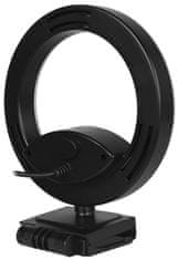 Spletna kamera OCCHIO RL True Privacy/ Full HD/ svetlobni krog/ USB/ samodejno ostrenje/ mikrofon