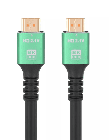 KEDO HDMI kabel M-M, ver. 2.1, 8K, 1.5m, gold