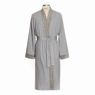 Möve Kopalni plašč CHARCOAL kimono, siv, M +