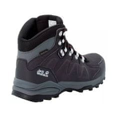 Jack Wolfskin Čevlji treking čevlji črna 38 EU Refugio Texapore Mid