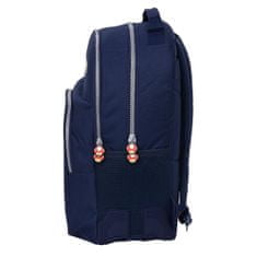Super Mario Šolska torba, mornarsko modra, 32x42x15cm