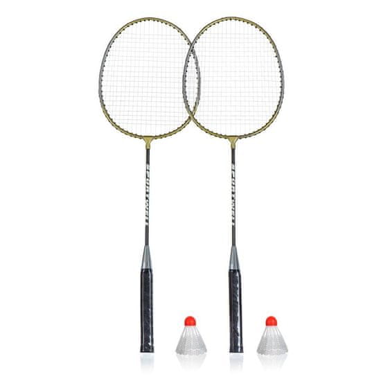 SPORT WELL SPORTWELL Set za badminton, 2 loparja in 2 košarici, kovček, V1, komplet 2