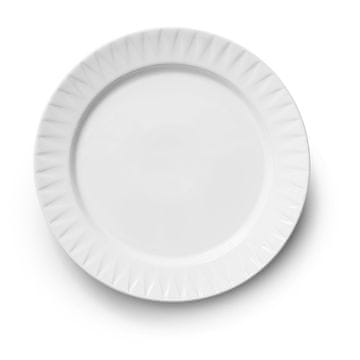 Sagaform Krožnik, bel, keramičen, premer 27,5 cm Coffee & More / Sagaform
