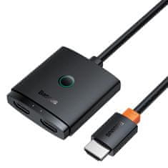 BASEUS AirJoy HDMI adapter 4K + kabel 1m, črna