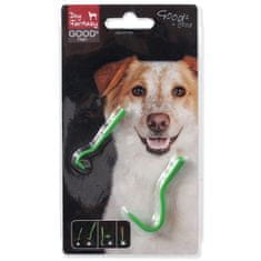 Dog Fantasy Háček na klíšťata DOG FANTASY plastový 2 velikosti 2 ks