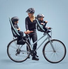 Thule Yepp 2 Maxi otroški sedež za kolo, za prtljažnik, svetlo siv - odprta embalaža