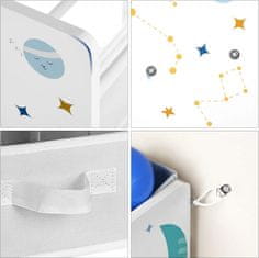 VASAGLE Organizator za igrače Cosmos GKR33WT