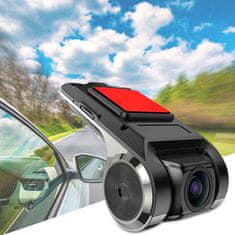 BergMont Avtomobilska kamera DVR HD, 32 GB , snemalnik vožnje, sistem g-senzor LDWS, ADAS, WDR 
