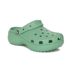 Crocs Cokle zelena 36 EU Classic Platform Clog