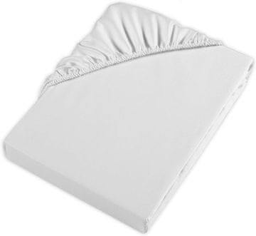 Möve Satenasta rjuha MÖVE 100 x 200 x 30 cm, bela