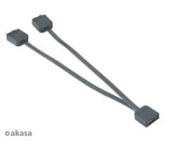 Akasa - aRGB LED razdelilnik, 3-pinski 2 kosa