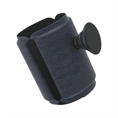 PopSockets PopThirst, nosilec za pločevinke/ pokrovček, z vgrajenim ročajem PopGrip Gen. 2, temno modri melanž