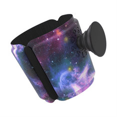 PopSockets PopThirst, držalo za skodelico, z vgrajenim ročajem PopGrip Gen. 2, Blue Nebula