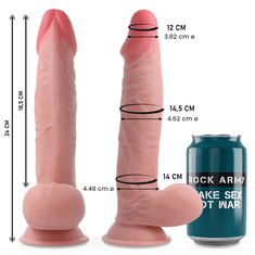 Rock Army DILDO Rockarmy Dual Density Sherman (24 cm)