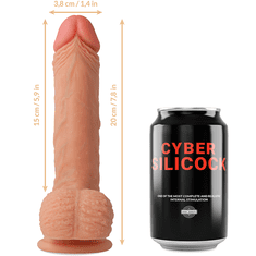 Cyber Silicock DILDO Cyber Silicock Freeman Ultra Realistic 20 cm