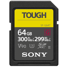 Sony SF64TG/SDXC/64GB/300MBps/UHS-II U3/razred 10
