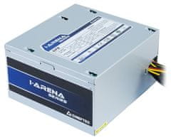 Chieftec Napajalnik iARENA, GPB-350S, 350W, 120mm ventilator, PFC, učinkovitost >85%, v razsutem stanju