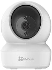 EZVIZ IP kamera H6C 2MP/ notranja/ Wi-Fi/ 2Mpix/ 4mm objektiv/ H.264/ IR osvetlitev do 10m/ bela