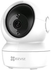 EZVIZ IP kamera H6C 2MP/ notranja/ Wi-Fi/ 2Mpix/ 4mm objektiv/ H.264/ IR osvetlitev do 10m/ bela