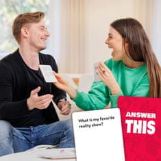 Pravi Junak igra s kartami Answer This - Couples angleška izdaja