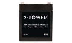 2-Power 2P5-12 12V 5Ah VRLA varnostna baterija F2 ( Faston 250 )