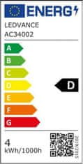 LEDVANCE Zatemnitvena LED žarnica E14 BW40 3,4W = 40W 470lm 4000K Nevtralno bela 300° CRI90 Filament Superior