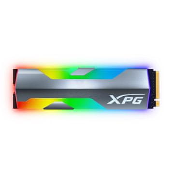 A-Data XPG SPECTRIX S20G/500GB/SSD/M.2 NVMe/Srebrna/Heatsink/5R