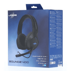 uRage gaming slušalke SoundZ 400, črne