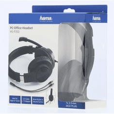 Hama slušalke za PC HS-350, stereo, črne