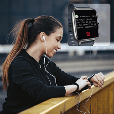 Hama Fit Watch 4900, športna ura, vodoodporna, pulz, kalorije, analiza spanja, pedometer itd.