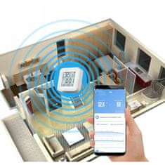 Tuya USB WiFi termometer / higrometer TUYA Google Home, Siri z LCD zaslonom