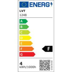 master LED Zunanja ALU stenska LED svetilka 4W 140lm 4000K okrogla črna