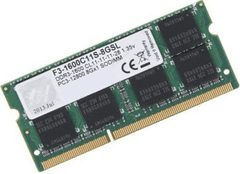 G.Skill pomnilnik (RAM), DDR3, 8GB, 1600MHz, CL11, SO-DIMM, 1.35V (F3-1600C11S-8GSL)